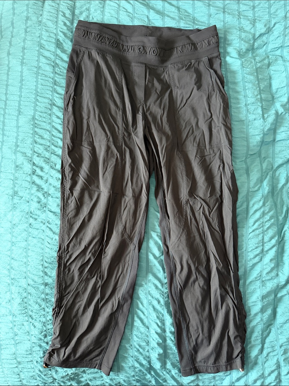 Lululemon Dance Studio Navy Blue Lightweight Pants size 8